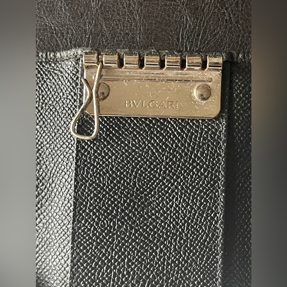 BVLGARI Leather Key Card Holder - Picture 6 of 8